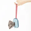 Dispensador portátil de bolsas para excrementos de perros y mascotas, soporte para bolsas de recogida con caja de basura para limpieza de cuerdas