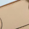 Torebki fold toe geunine skórzane torebki radzi sobie z wytłoczonymi literami crossbody ramię duże pakiet pakietu pojemności