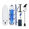 Stand -up bord surfplank reddingsvissen yoga gigant isup opblaasbare update verbreed water skateboard sup met kavels d ringen koolstofpeddels voegen motor per schip toe