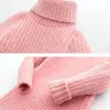 Lawadka Winter Thick Warm Pullover Knitted Sweaters Solid Baby Girl Boys Clothes Snow Children's Clothing from 1 to 12 Years Old 210308