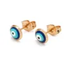 S2231 أزياء المجوهرات الشريرة Evil Eye Stud أقراط العيون الزرقاء حلق