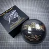 Spalding 24K Black Mamba Merch Basketball Ball Camouflage Commemorative Edition Wear Resistant Size 7 Graffiti yellow green trend 235S