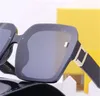 Diseñador de moda de lujo Gafas de sol Hombres Mujeres Político Político Piloto Marca Letras Gafas de sol Gafas de sol Conductor Marco completo Lente polaroid