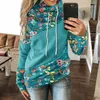 Sweats à capuche pour femmes Sweatshirts Femmes Mode Casual Tournesol Imprimé À Manches Longues À Capuche Sport Sweat Tops Basic À Capuche Sudaderas Con Ca