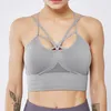 Siłownia Odzież Outdoor Running Wear Bezszwowe Sportowe Biustonosz Dla Kobiet Fitness Trening Pilates Training High Impact Bras Oddychający Tops Kamizelka