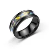 Mode roestvrijstalen shell ringband vinger emaille ringen voor dames heren sieraden Will en Sandy