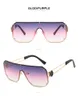 Cena fabryczna nowe kwadratowe okulary przeciwsłoneczne damskie duże okulary w oprawkach z metalową dekoracją modne damskie okulary przeciwsłoneczne UV400 6 kolorów 10 sztuk szybka wysyłka