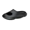2022 Women Sandals Summer Soft Sole Trend Shoes Chunky Hole Personality Slipper Bathroom Flat Soft Flip Flops Beach Cozy Slides Y1120