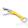 Roestvrij staal wijn fles opener bier flessen openingen tool sleutelhanger opening gereedschappen multifunctionele openers bruiloft cadeau Bh5469 Tyj