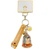 Cartoon Animal Panda Keychain Tiger Key Pendant Cute Jelly Auto-modellante Chiave creativa per piccoli animali con regali di coppia G1019