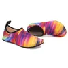 Rainbow Color Brodawki dziecięce, buty do nurkowania, buty do kąpielówki plażowej, antypoślizgowe antykastyczne buty na bieżni fitness Y0714