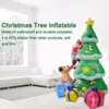 クリスマスの装飾2.1mポリ塩化ビニールの膨脹可能なシギーの木の人形のサンタクロースの子犬の装飾明るいLEDライトクリスマスナビダードギフト