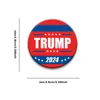Дональд Трамп 2024 Я вернусь Pinback Кнопки знак Pin Кнопка Медаль Сумка Одежда Украшение Америка Президент Выборы коммерц G860YWR