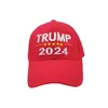 Élection présidentielle 2024 Trump chapeau lettres brodées casquettes de baseball unisexe réglable Snapback Trump USA Hip Hop Peak Cap Headwe9754579