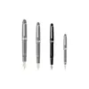 Высококачественные дизайнерские ручки 145 Gold Silver Clip Pen для роскошного подарочного офиса School Supplies 2917