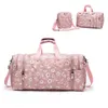 Sport Gym Sac Femmes Crossboday Fitness Sacs À Bandoulière Voyage Formation Tas Sac De Pour Floral Sac Réglable Sac Q0705