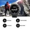 Beroemde horloges Ezon H501 Outdoor Wandelen Hoogtemeter Kompas Barometer Big Dial Sport Watche voor Mannen