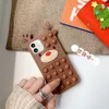 iPhone 13 12 11 Pro XS Max Silicone Soft Case X XR 6SPLUSバックカバー保護シェルメリークリスマス7プラス電話ケース5635352