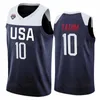 Dream Team Jersey Kemba Walker 15 10 Jayson Tatum 9 Jaylen Brown 5 Donovan Mitchell Derrick White Brook Lopez Basketball