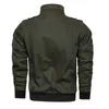 2021 Mannen Lente Herfst Militaire Jas Katoenen Windjack Pilotenjas Leger Mannen 4X Bomberjacks Cargo Flight Jacket Denim Jas 220212