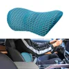 Coussins de siège voiture mousse à mémoire de forme soutien lombaire oreiller respirant taille dos coussin lit oreillers de couchage Auto accessoires
