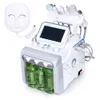 6in1 Dermabrasion Machine Vacuum Spray Cleaner LED Photon Mask Skin Rejuvenation Equipment For Beauty Care Use