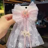 Cute Ice Snow Girls Hair Clips Accessories Bow Flower Hairs bands Headwear Kids Cartoon Hairpins Headdress Ornaments 0844