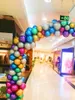 50pcs/set Ballon Wholesale Glossy Metal Pearl Latex Balloons Thick Chrome Metallic Colors Air Balls Globos Birthday Party Decoration 0042