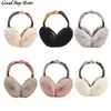 Sci all'aperto Addensare Paraorecchie Earlap Fascia Inverno Caldo Peluche Paraorecchie Coreano Kawaii Ragazze Morbido Peluche Pelliccia Paraorecchie Copertura