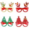 Christmas Decoratie Bril Kinderen Kerstcadeaus Vakantie Benodigdheden Papier Led Party Creative Glass populair