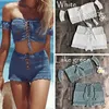 Bikini a fascia a gamba alta all'uncinetto al vento Costumi da bagno donna Costume da bagno a due pezzi Bikini a vita alta Costume da bagno donna