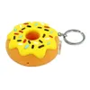 Donut pipe smoking hand pipes silicone bong oil burner bongs wax burners Handcraft use for dry herb Colorful with keychain and gla7801957