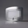 Lampada da parete a LED attivata dal sensore di movimento wireless, alimentata a batteria, lampada da parete attaccabile ovunque per la scala dell'armadio del corridoio della camera da letto