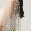 Шарфы 2022 Свадебные аксессуары Bolero Bridal Cloak Pearls Shape Короткая передняя передняя спина Женщины Обертывание вечернего платца36213392639