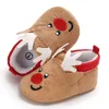 Nette Schnee Baumwolle Warme Stiefel Infant Weiche Sohlen Neugeborenen Winter Baby Schuhe für Mädchen Anti-slip Weihnachten Booties G1023