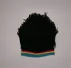 Rasta perruque bonnet casquettes pour hommes à la main au Crochet hiver chaud chapeau Gorros Halloween vacances cadeaux d'anniversaire drôle fête cagoule GC658