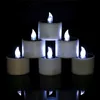 Home Decor Waterproof Electric Candle Simulation Flameless Solar Powered LED Candle Light TS2