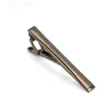 Black Stripe Tie Clips Bar Clasp Clip Pin for Men Business Suit Fashion Jewelry Will and Sandy