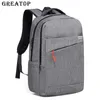 Rucksack Unisex Buchstabe GREATOP Casual Herren 15,6 Zoll Computer Laptop Große Multifunktions-Reisetaschen für Business