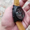 Zegarek męski Casual Fashion Skórzany opaska zegarkowa Importowany w pełni automatyczny ruch mechaniczny 43 mm wysokiej jakości top AAA Waterproof