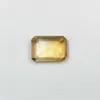 6mm * 8mm 1ct Real Natural Emerald Cut Citrine Loose Gemstone Do Maker Biżuterii H1015