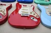 Factory electric finished guitar Body kitsDIY guitarColors Can be customizedCream Pickguard and Pickupscan be changed3102432