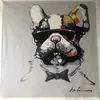 Pintura a óleo de animal decorada, imagem abstrata, tintas de arte em tela, pintada à mão para decoração de parede de sofá, sem moldura291j