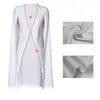 Women's Suits & Blazers S-4XL Autumn Lady Long Blazer Top Women Winter Thin Trench Office Clothes Sleeveless Cut Out Fashion Solid