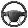 Steering Wheel Covers Black Genuine Leather Hand-Stitched Car Cover For Great Wall Wingle 5 2021 6 2014-2021