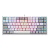 EPOMAKER EP84 84-Key RGB HOTSWAP PBT Boya Subbed Keycaps Mac / Win / Gamers ile Mekanik Oyun Klavyesi Kablolu Mekanik Oyun Klavyesi