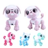 Enfant jouet enfant Robot chien jouet pour animaux de compagnie interactif intelligent enfants robotique chien marche LED yeux son chiot enregistrement jouets éducatifs cadeau