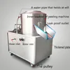 CE commercial potato peeling machine Automatic taro potato peeling machine cleaning 220V