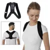 Brace Support Bälte Justerbar BACK POSTURE CORRORCOR CLAVICLE Ryggrad Tillbaka Axel LBBAR POSTURE Korrigering för vuxen Unisex DHL