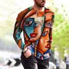 Men's T-Shirts Feitong 3d Face Printed Artistic Tshirt Men Spring Summer Casual Slim Long Sleeve T Shirt Top Male Tee Pullovers
